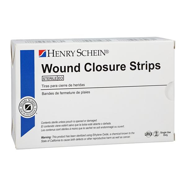 Henry Schein Inc. Wound Closure Strip 1x4" Opaque 100/Bx, 4 BX/CA - 9007506