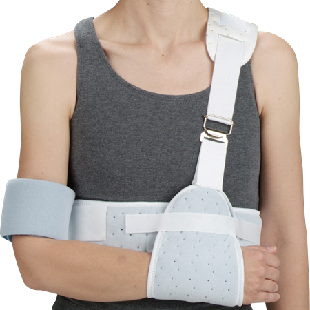DEROYAL UNIVERSAL SLING STYLE SHOULDER IMMOBILIZER (PACKAGING - EACH)