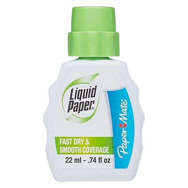 Sanford Ink Corporation Liquid Paper Correction Fluid White 12/Pack 12/Package - 182089
