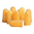 Swingline Swingline Rubber Fingertips #11.5 5/8 in Dia Amber 12/Box 12/Package - 313619
