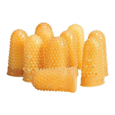 Swingline Swingline Rubber Fingertips #11.5 5/8 in Dia Amber 12/Box 12/Package - 313619