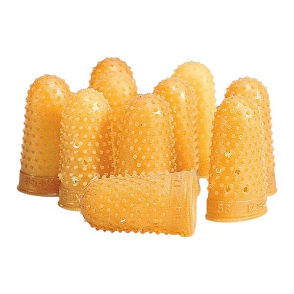 Swingline Swingline Rubber Fingertips #11.5 5/8 in Dia Amber 12/Box 12/Package - 313619