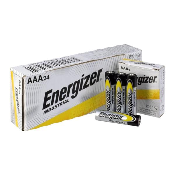 Eveready-Energizer Energizer Industrial Alkaline AAA Batteries Box Of 24 24/Box - 445511