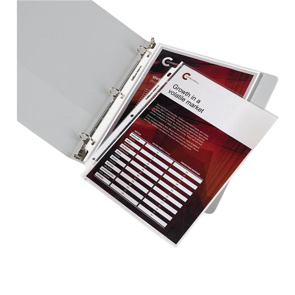 Office Depot Business Services Top-Loading Sheet Protectors Standard Weight Clear 100/Box - 498811