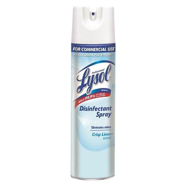 Reckitt & Colman Inc. Lysol Professional Disinfectant Spray Crisp Linen Scent 19 Oz 1/Package - 654521