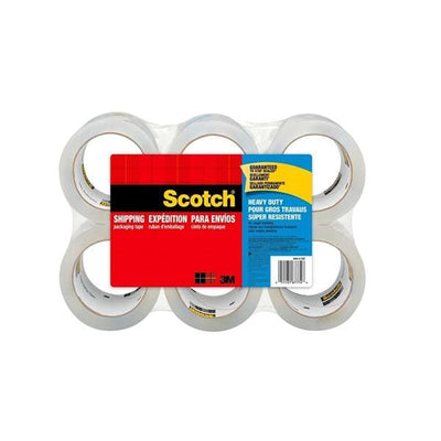 Office Depot Business Services Scotch Heavy-Duty Shipping Tape 1 7/8 in x 54 5/8 Yd 6 Rolls/Pack yd/Package - 363792