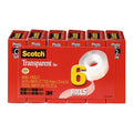 Office Depot Business Services Scotch Clear Transparent Tape 1 in Core 3/4 in x 1000 in 6/Pack 6/Package - 599284