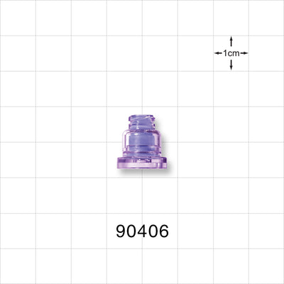 Needleless Injection Site, Swabbable, Female Luer Lock, Build-In Body -  - 90406
