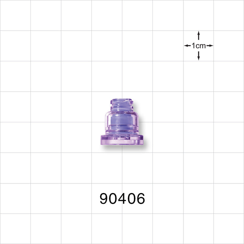 Needleless Injection Site, Swabbable, Female Luer Lock, Build-In Body -  - 90406