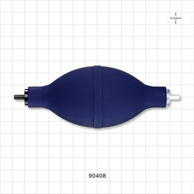 Inflation, Deflation Hand Pump, Blue - Both Tube Ports 0.156 inch OD (3.96 mm) - 90408