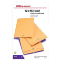 Office Depot Business Services Clasp Envelopes 12 in x 15 1/2 in Brown 100/Box - 330960
