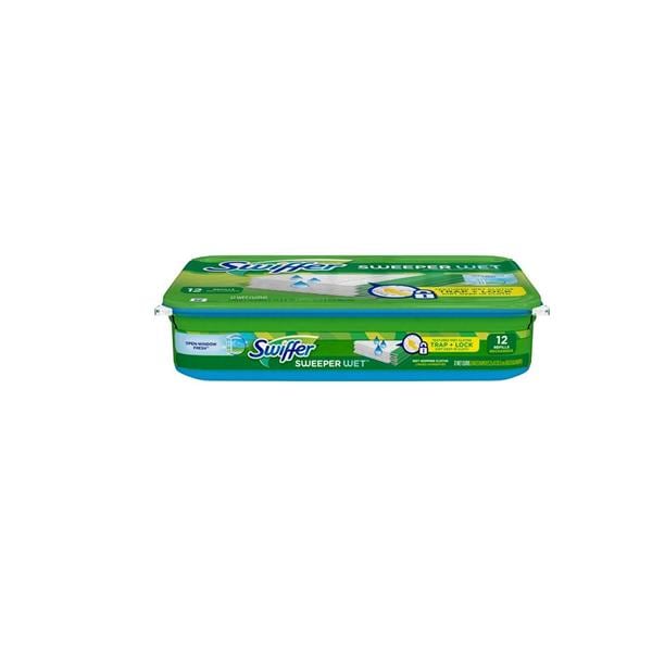 Office Depot Business Services Swiffer Disposable Wet Cloths 12/Pack 12/Box - 758278