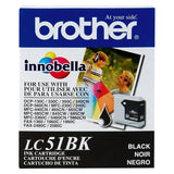 Brother International Corp Brother LC51BK Black Ink Cartridge Each - 679593
