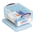 Really Useful Products Ltd Plastic Storage Box 9 Liter (2.4 Gallon) Clear Each - 641055