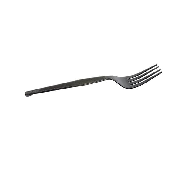 Dixie Polystyrene Forks Black 1000/Pack 1000/Package - 647465