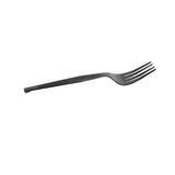 Dixie Polystyrene Forks Black 1000/Pack 1000/Package - 647465