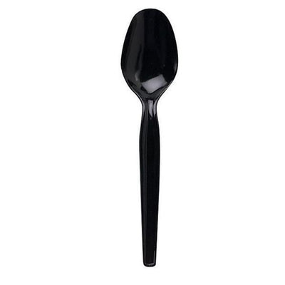 Dixie Dixie Polystyrene Spoons Black 1000/Package - 647490