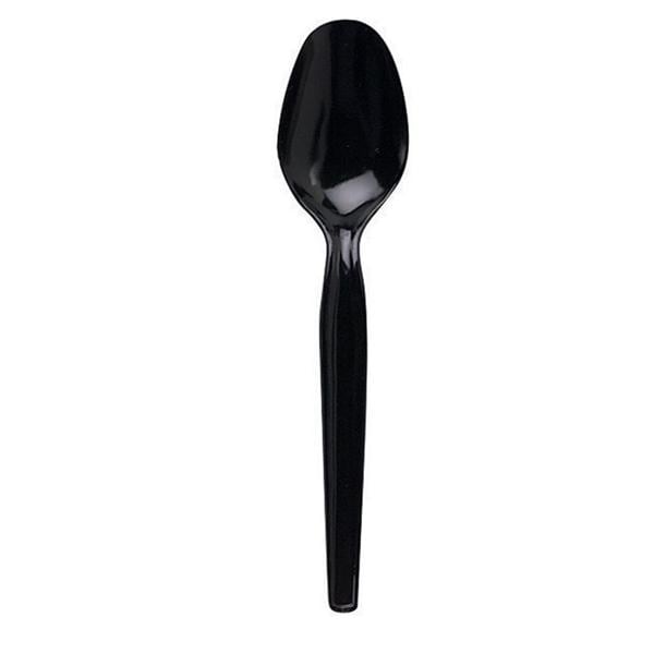 Dixie Dixie Polystyrene Spoons Black 1000/Package - 647490
