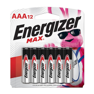 Energizer Battery Mfrng. Energizer Max Alkaline AAA Batteries 12/Pack 12/Package - 751419