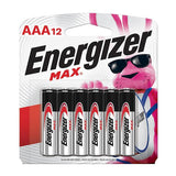 Energizer Battery Mfrng. Energizer Max Alkaline AAA Batteries 12/Pack 12/Package - 751419