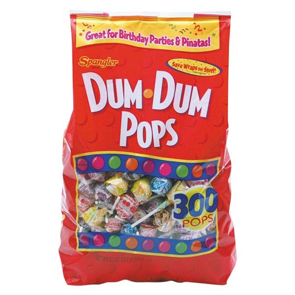 Office Depot Business Services Dum Dum Candy Pops 51oz Stand Up Bag 300 Count Assorted Flavors Each - 919330