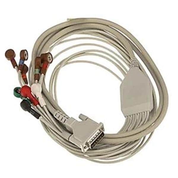 Mortara Instrument Inc Snap Cable New For ELI Series ECG Snap 10 Wire Lead Each - 9293-033-52