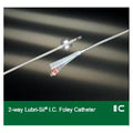 Bard Medical Division Lubri-Sil 2-Way Foley Catheter Straight 100% Silicone/Hydrogel Coating 24Fr - 1758SI24