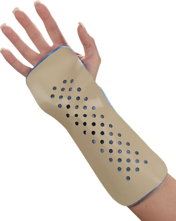 DEROYAL WRIST AND FOREARM SPLINT WITH FOAM (PACKAGING - EACH)