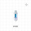 Needleless Injection Site, Swabbable, Female Luer Lock, Male Luer Lock -  - 91022