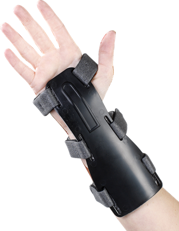 DEROYAL ER WRIST SPLINT (PACKAGING - 12/CASE)
