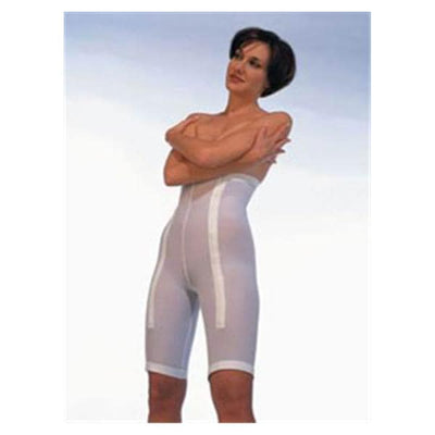 BSN Medical, Inc  SupportWear Plastic Surgery Girdle Mid Thigh Large Women 29-30" White - 110663