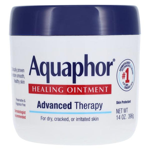 Beiersdorf Inc Aquaphor Healing Ointment Petrolatum Fragrance Free Skin 14Oz/Jr, 12 JR/CASE - 072140636081