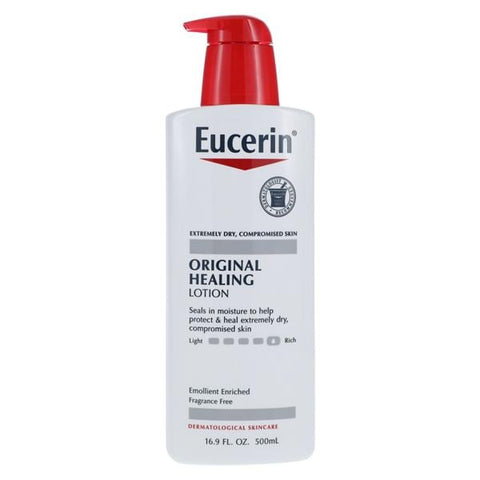 Beiersdorf Inc Eucerin Original Repair Lotion 16.9oz Fragrance Free Healing Soothing Skin Ea, 12 EACH/CASE - 072140110208