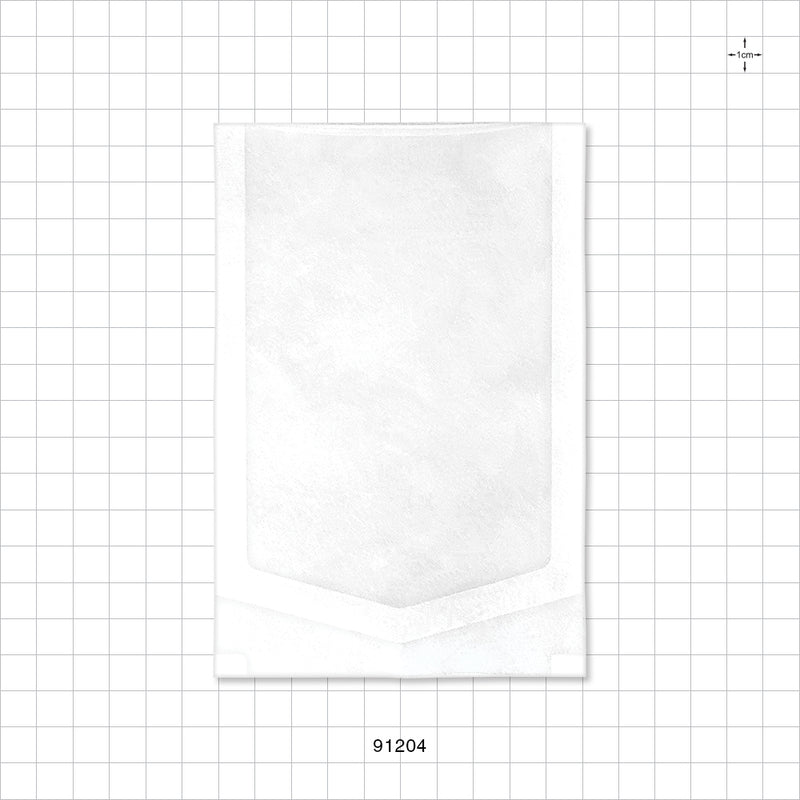 Sterilization Pouch, Chevron Style, Heat Sealable - Outside Dimensions: 4 inch x 6 inch (102 mm x 152 mm) - 91204