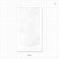Sterilization Pouch, Chevron Style, Heat Sealable - Outside Dimensions: 4 inch x 7 inch (102 mm x 178 mm) - 91205