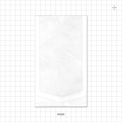 Sterilization Pouch, Chevron Style, Heat Sealable - Outside Dimensions: 4 inch x 7 inch (102 mm x 178 mm) - 91205