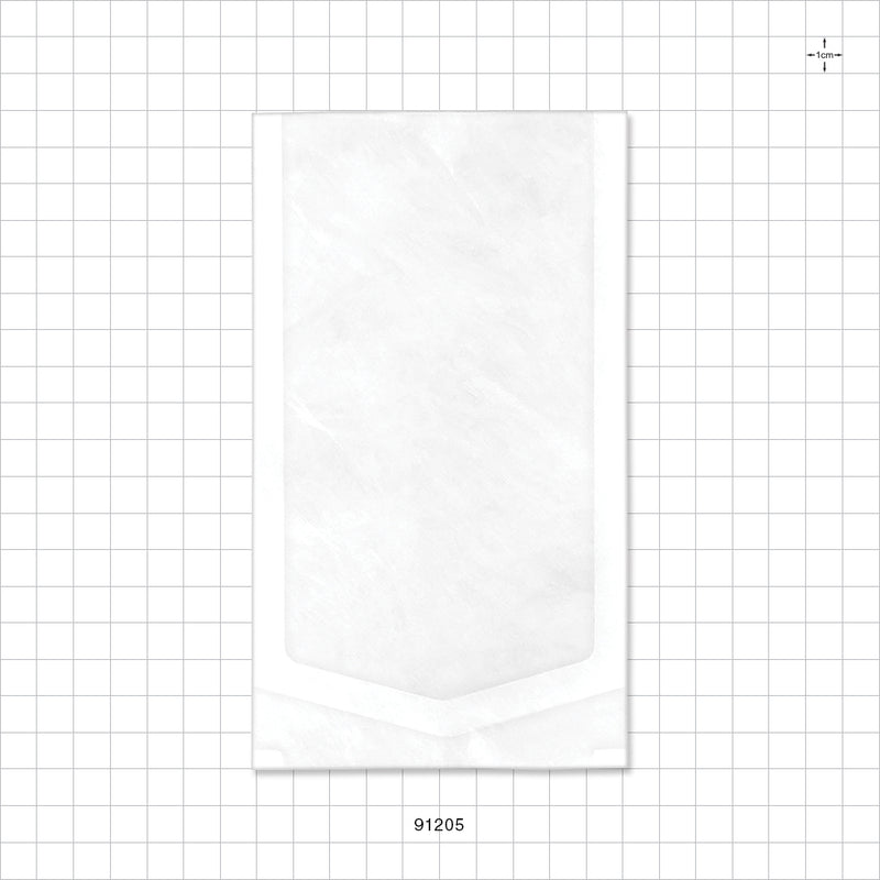 Sterilization Pouch, Chevron Style, Heat Sealable - Outside Dimensions: 4 inch x 7 inch (102 mm x 178 mm) - 91205