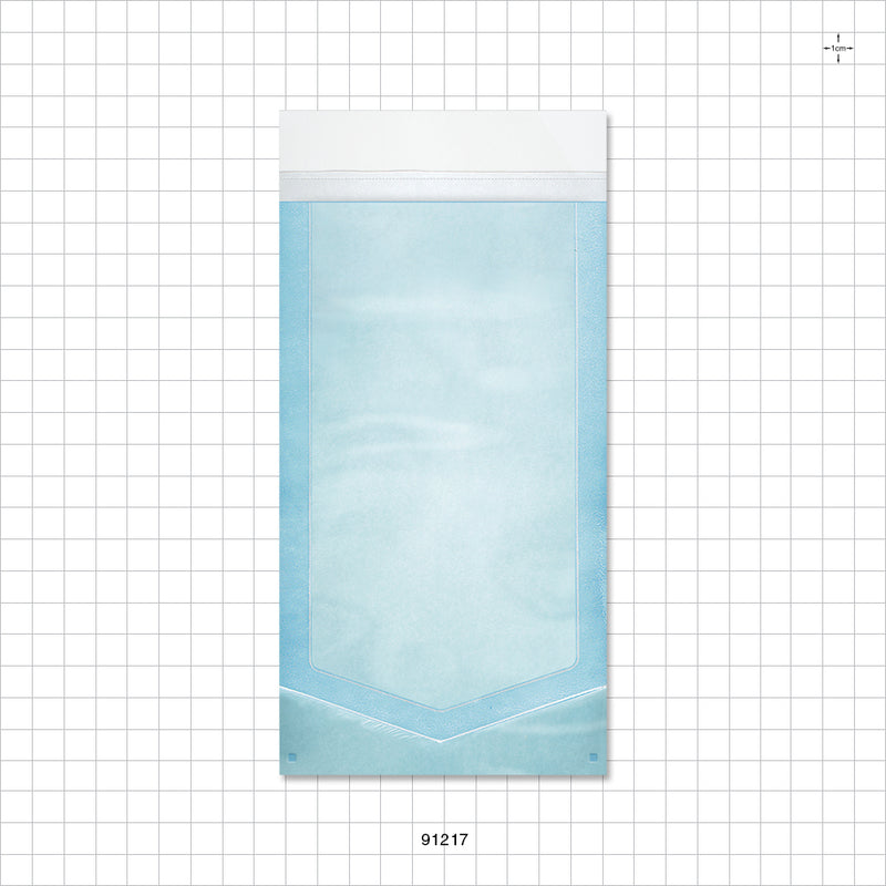 Sterilization Pouch, Chevron Style, Self-Sealing - Outside Dimensions: 4 inch x 7 inch (102 mm x 178 mm) - 91217