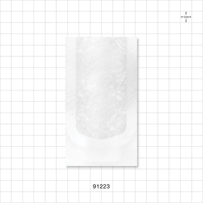 Sterilization Pouch, Peelable Style, Heat Sealable - Outside Dimensions: 2.5 inch x 4.5 inch (63.5 mm x 114 mm) - 91223