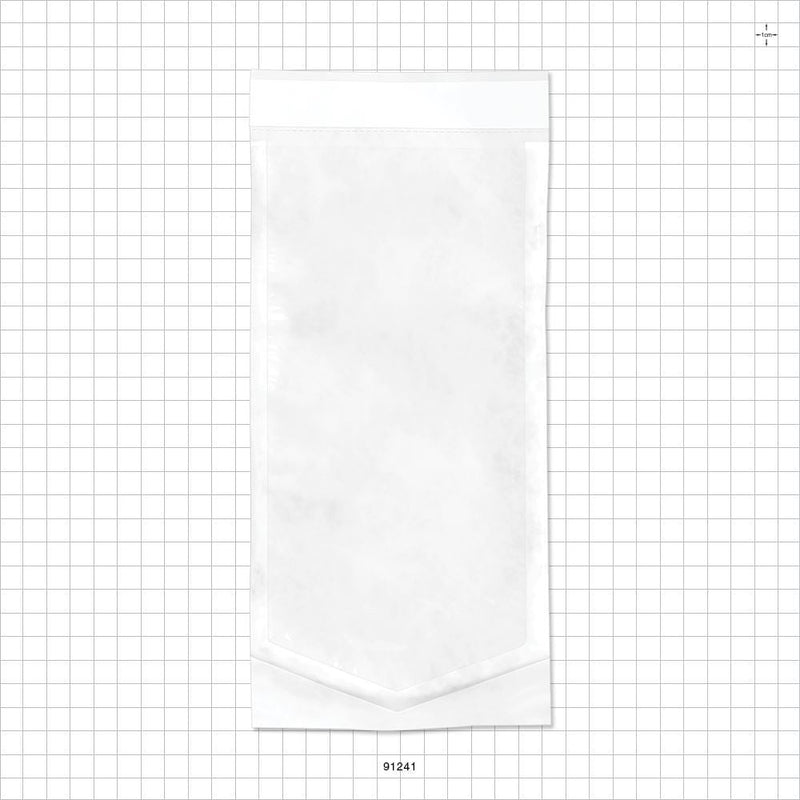 Sterilization Pouch, Chevron Style, Self-Sealing w/Indicator - Outside Dimensions: 5 inch x 10 inch (127 mm x 254 mm) - 91241