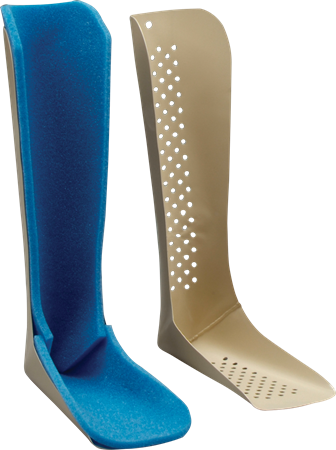 DEROYAL POSTERIOR LEG SPLINT WITH FOAM FULL LEG (PACKAGING - EACH)
