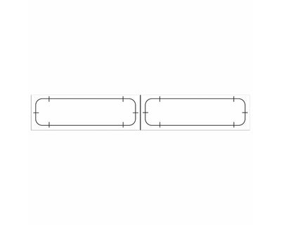 PDC Datamate® Thermal Wristband Thermal 3 1/4x7/8 Adult White - 1000 per Box | 9130-00-PDR
