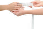 DEROYAL FINGER DRESSING FINGER CAGE (PACKAGING - EACH) (LENGTH - 6”)