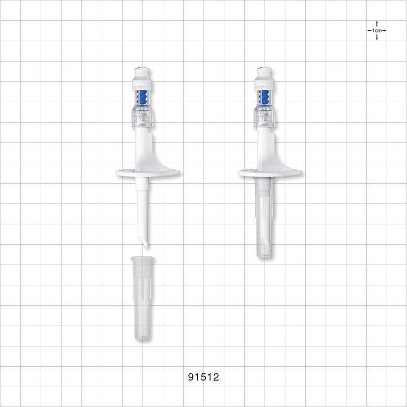 SmartSite™ Needle-Free Valve, Female Luer Lock, Bag Spike with Vented Cap -  - 91512
