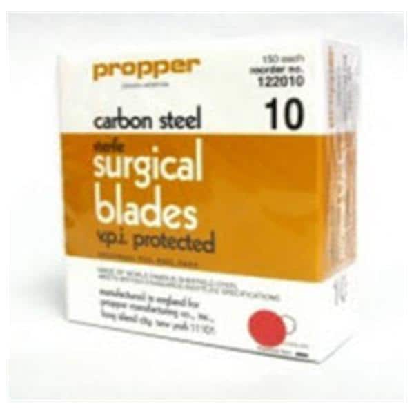 Propper Mfg Co -Carbon Steel Sterile Surgical Blade #11 #11 Disposable 12201100