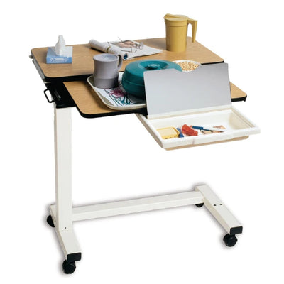 Executive Split-Top Overbed Table