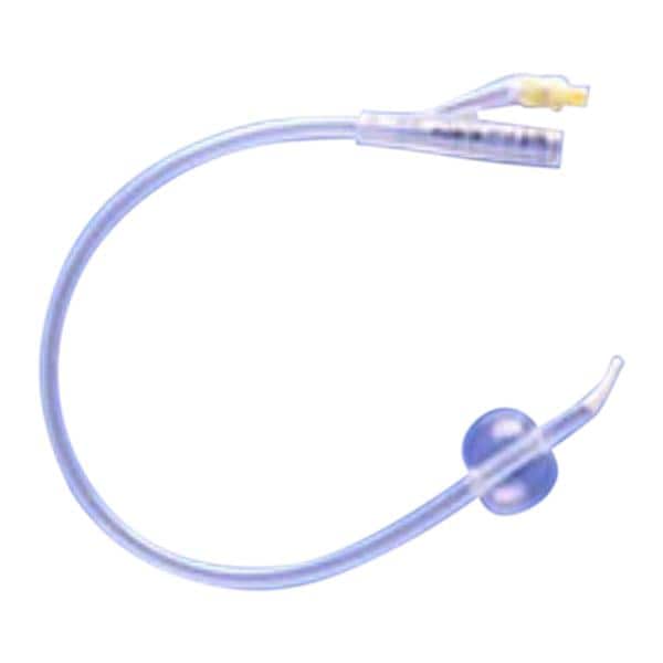 Teleflex LLC Tiemann 2-Way Foley Catheter Coude Tip 100% Silicone 18Fr 5cc - 171305180