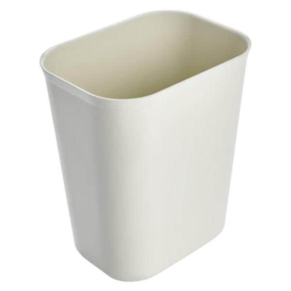 Newell Brands Dist. LLC Wastebasket Trash Plastic/Fiberglass 3.5gal No Lid Fire Resistant 6/Case - FG254100BEIG