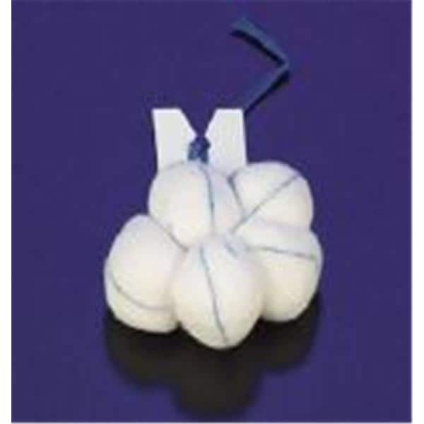 Deroyal Industries Inc Cotton Gauze Sponge 7/8" Sterile Medium X-Ray Detectable LF  - 30-041