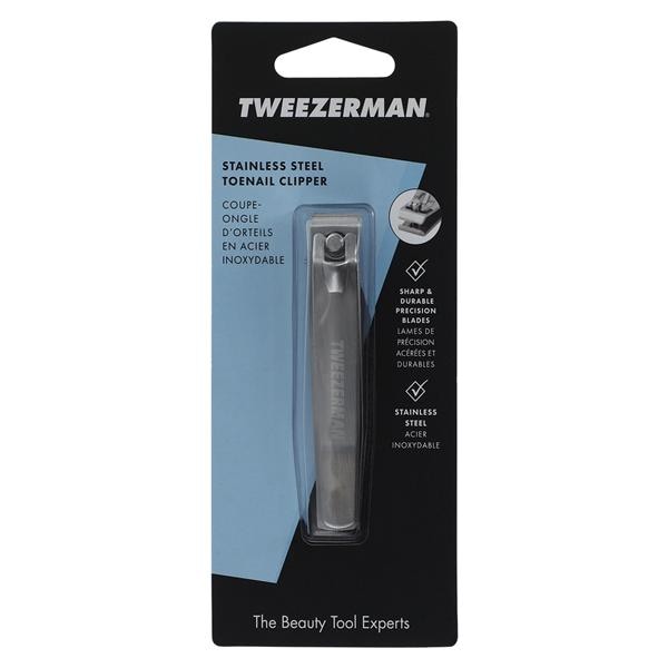 Tweezerman Nail Clipper Toe SS Straight Edge 3x1/2" Each - 5163-R
